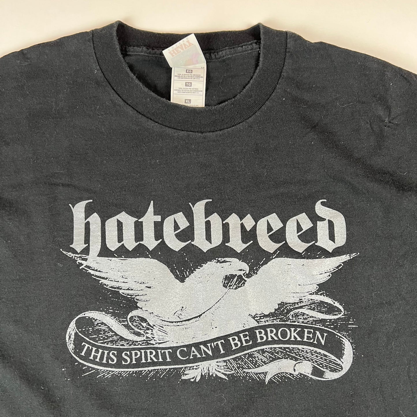 Vintage 2002 Hatebreed Shirt XL This Spirit Can't Be Broken