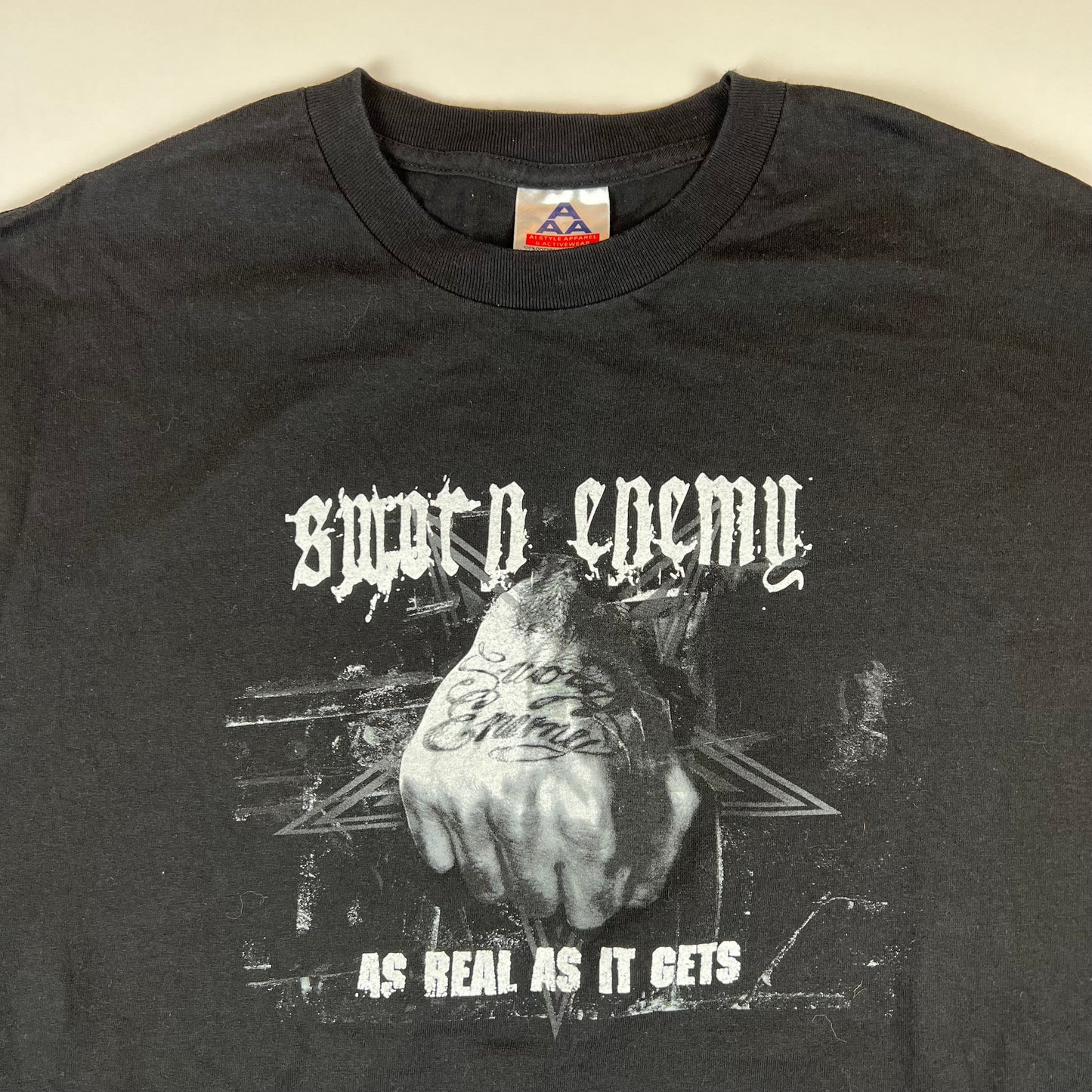 Vintage 2000s Sworn Enemy Shirt XXL As Real As It Gets