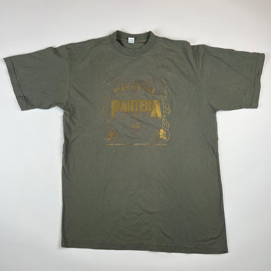 Vintage 90s Pantera Shirt XL Official Live 101 Proof