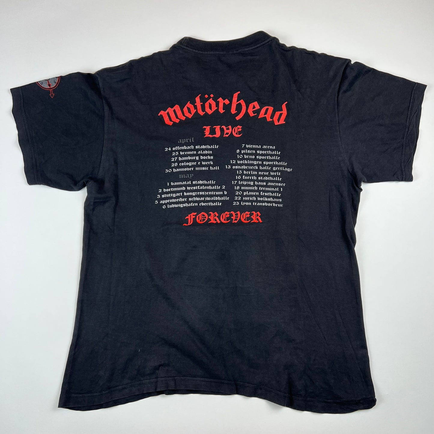 Vintage 1995 Motorhead Shirt Large Sacrifice