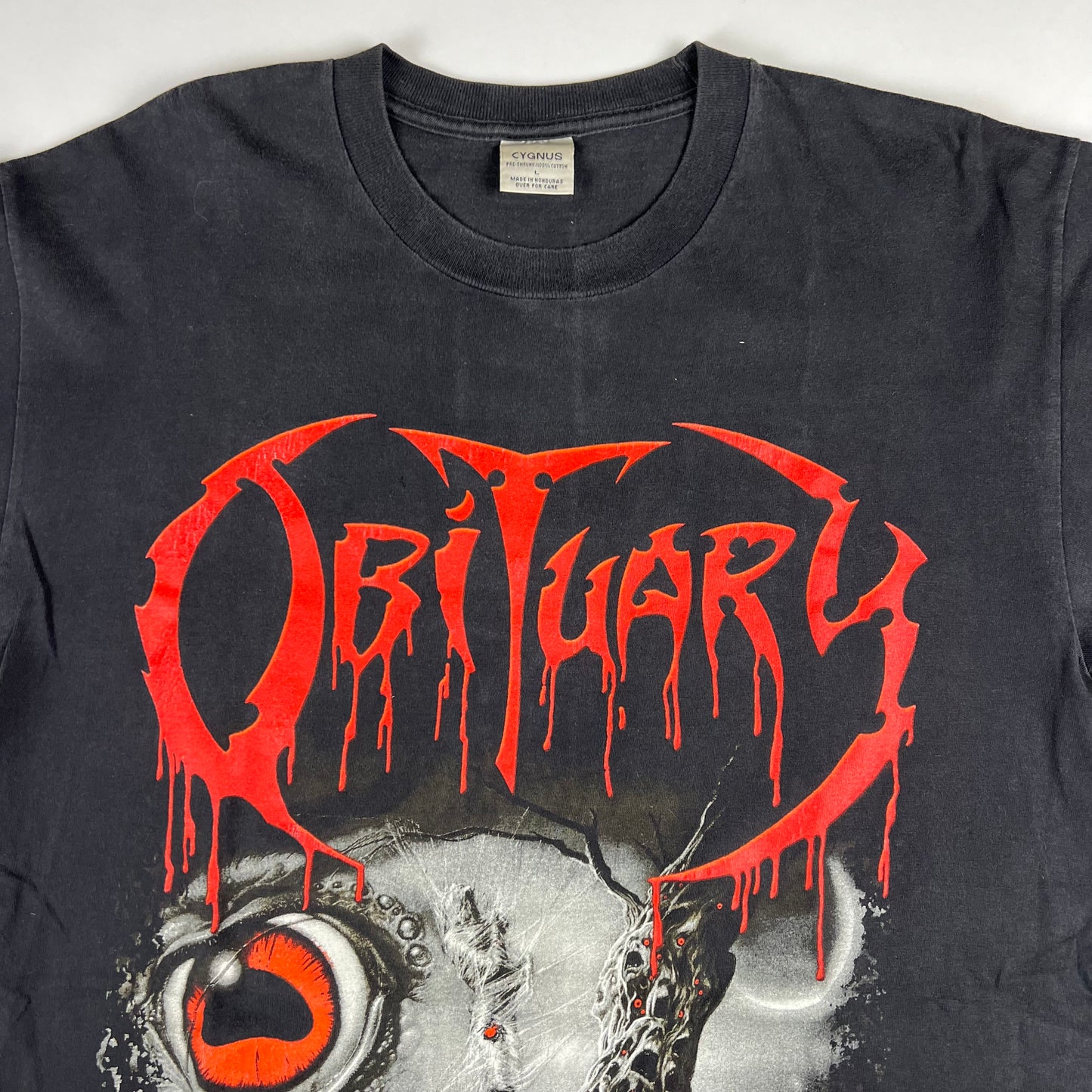 Vintage 2005 Obituary Shirt Large Cause Of Death