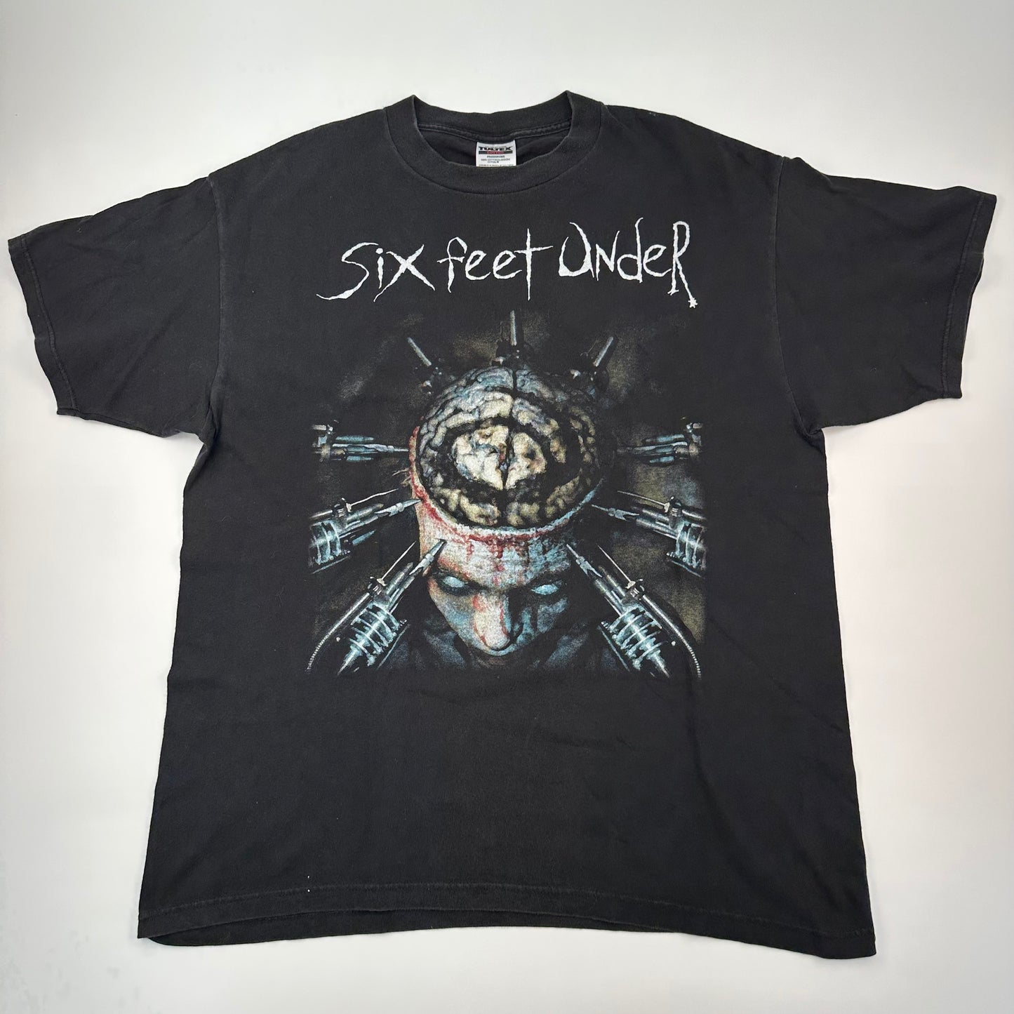 Vintage 90s Six Feet Under Shit XL Maximum Violence