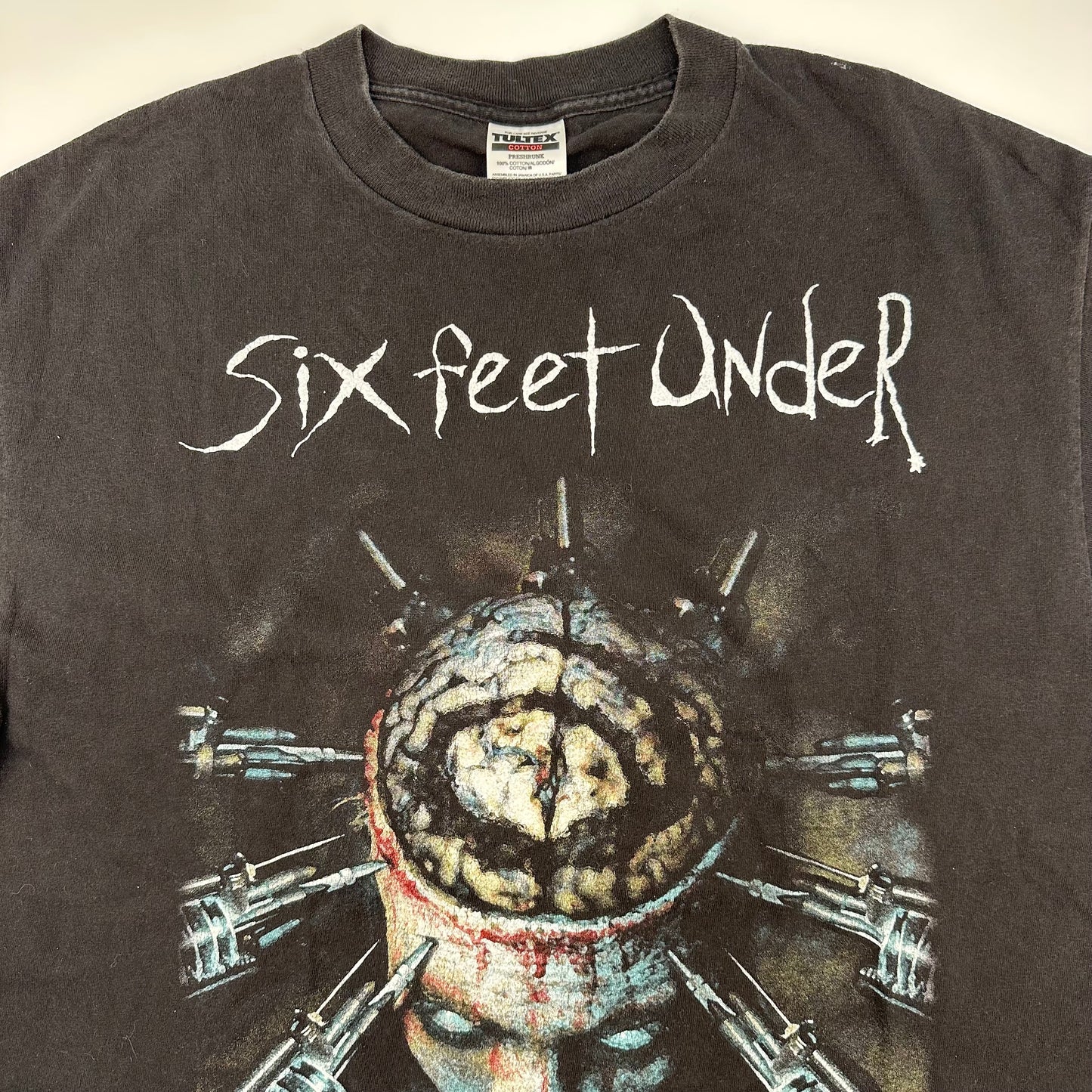 Vintage 90s Six Feet Under Shit XL Maximum Violence