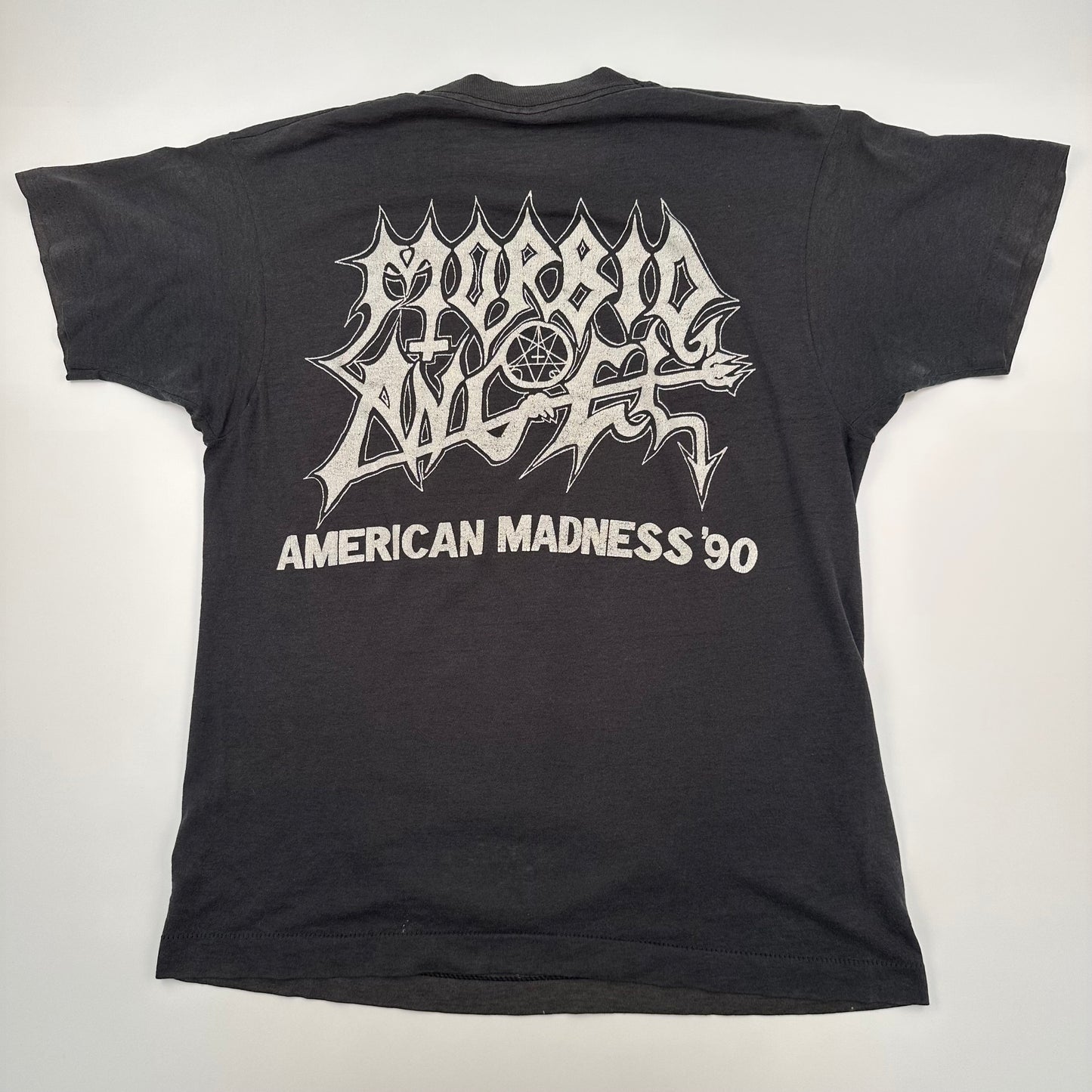 Vintage 1990 Morbid Angel Shirt Medium American Madness