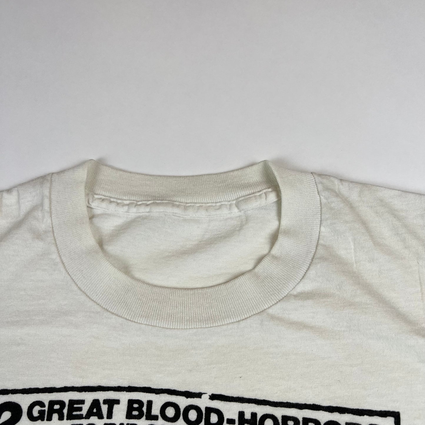 Vintage 80s I Drink Your Blood I Eat Your Skin Shirt Medium Mutilation Graphics