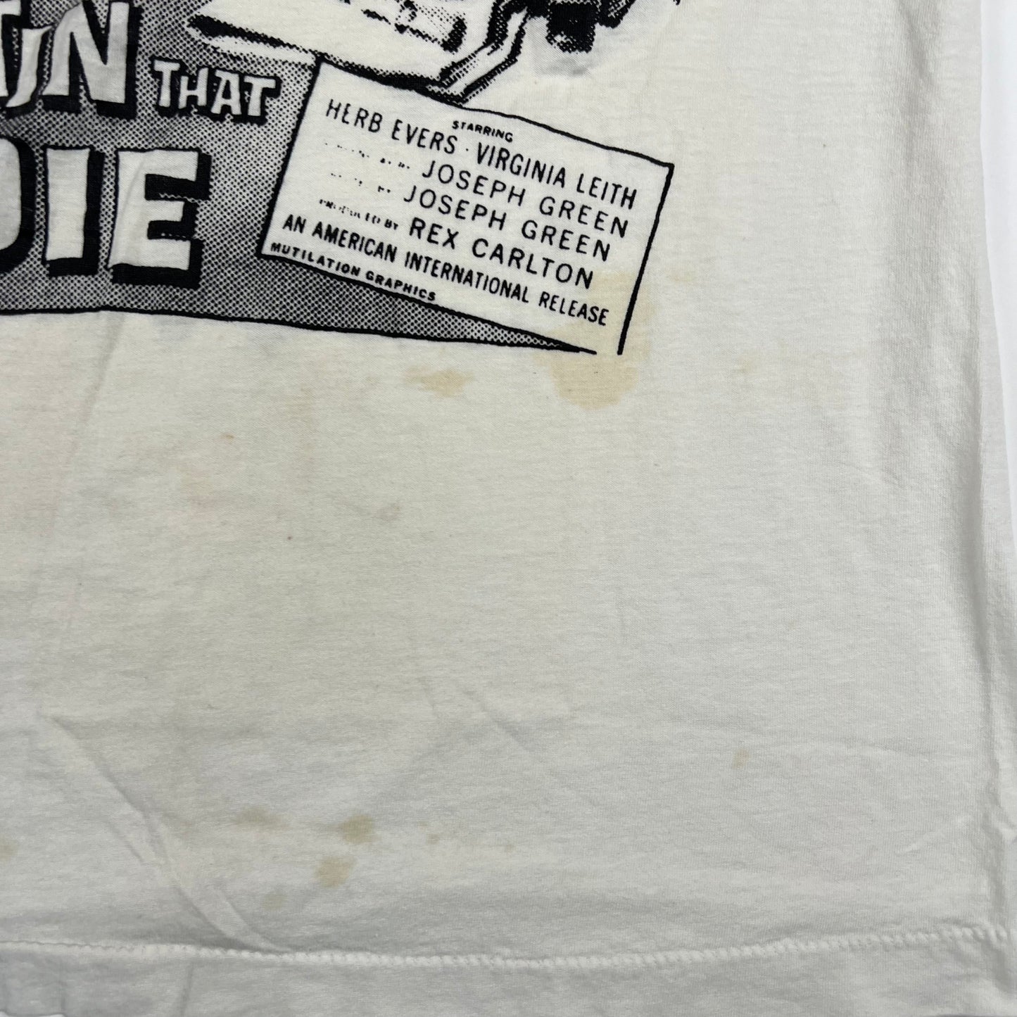 Vintage 80s The Brain That Wouldn't Die Shirt Medium Mutilation Graphics