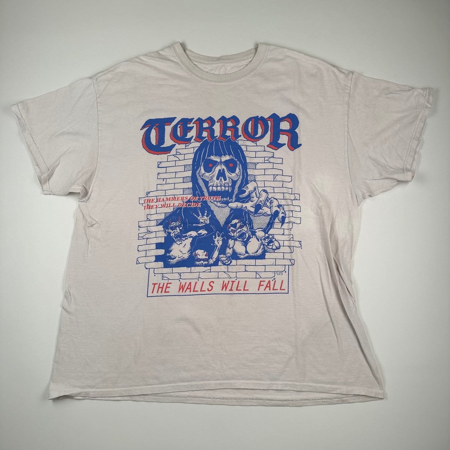 Terror Shirt XL The Walls Will Fall