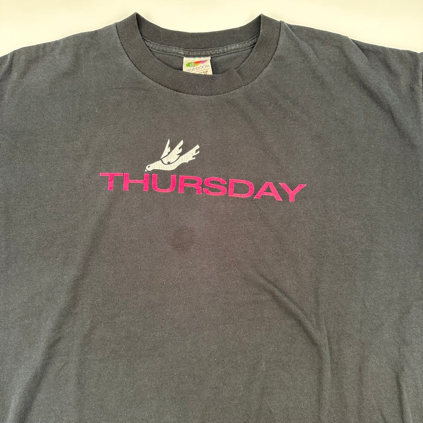 Vintage 2000s Thursday Shirt XL Full Colapse