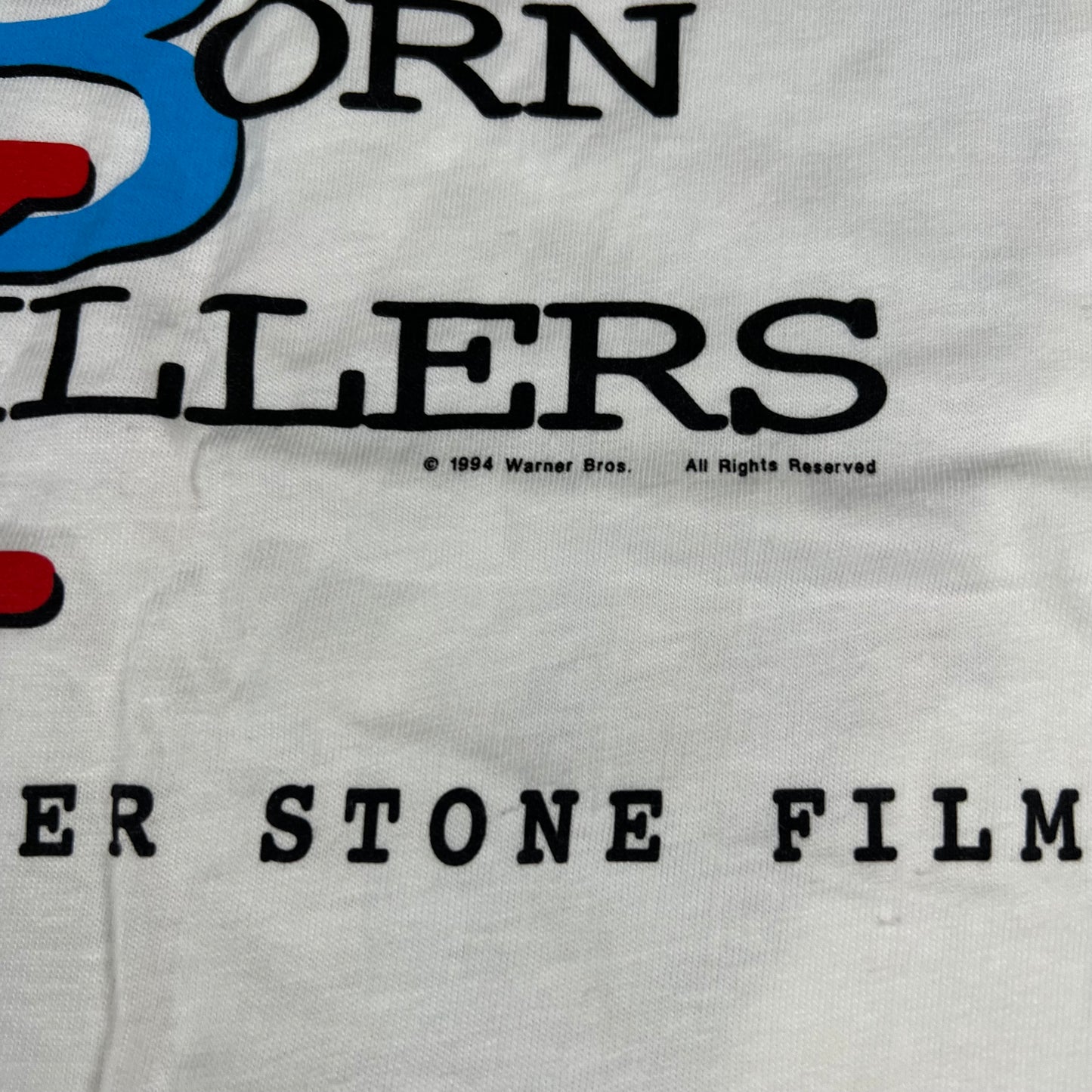 Vintage 1994 Natural Born Killers Shirt XL An Oliver Stone Film