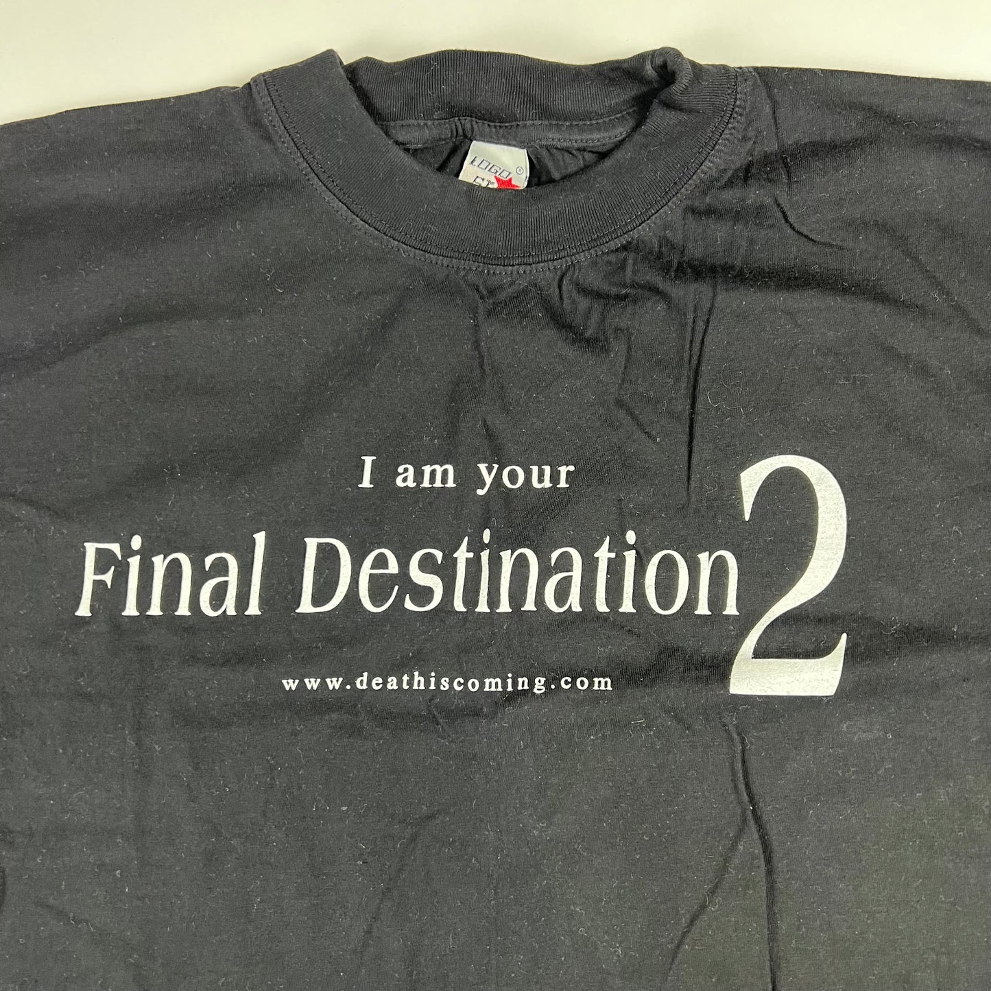 Vintage 2003 Final Destination 2 Shirt Large I Am Your