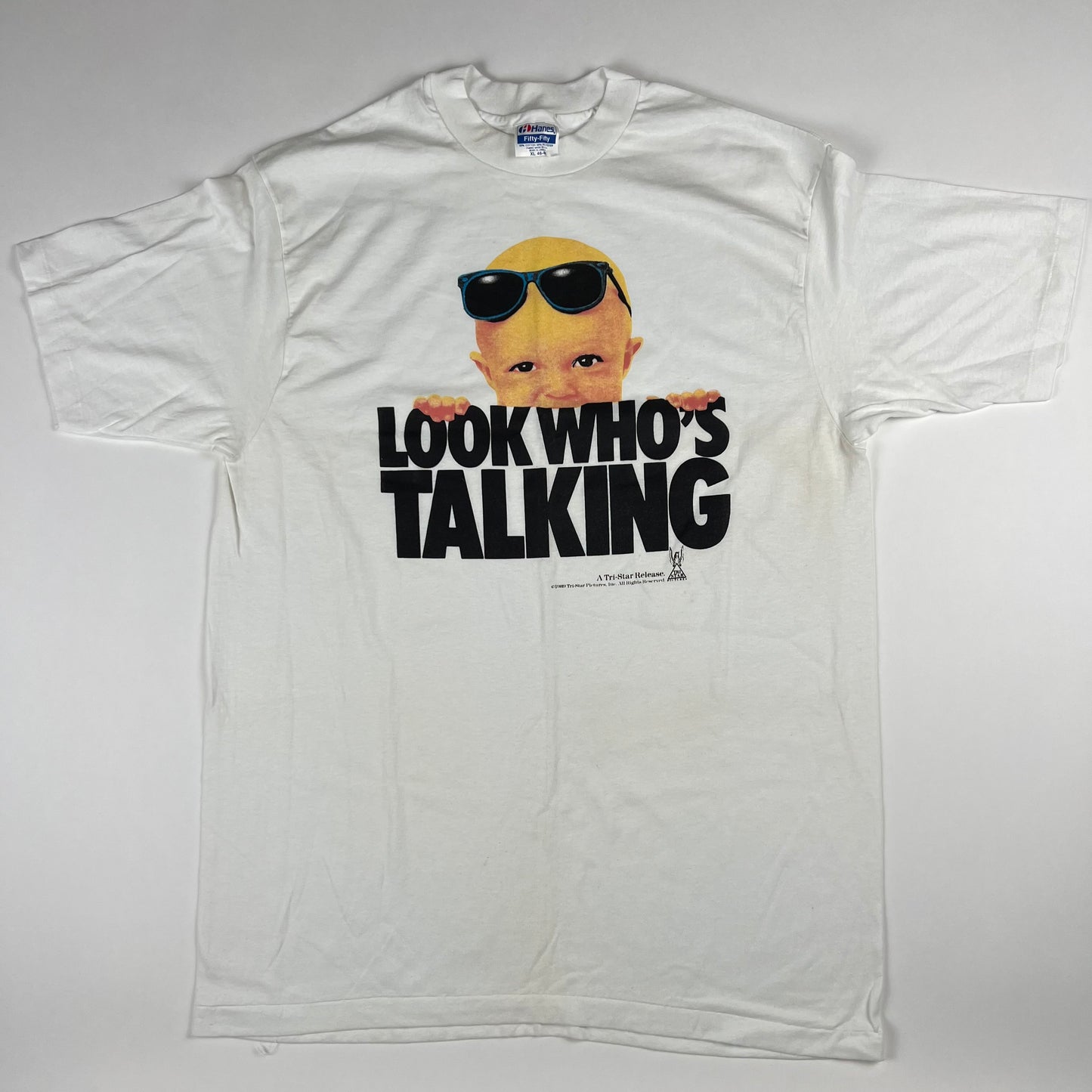 Vintage 1989 Look Who's Talking Shirt XL