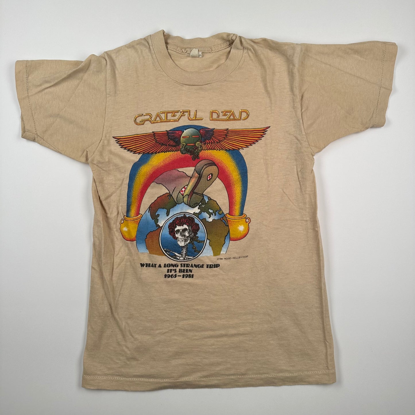 Vintage 1981 Grateful Dead Shirt Medium What A Long Strange Trip It's Been