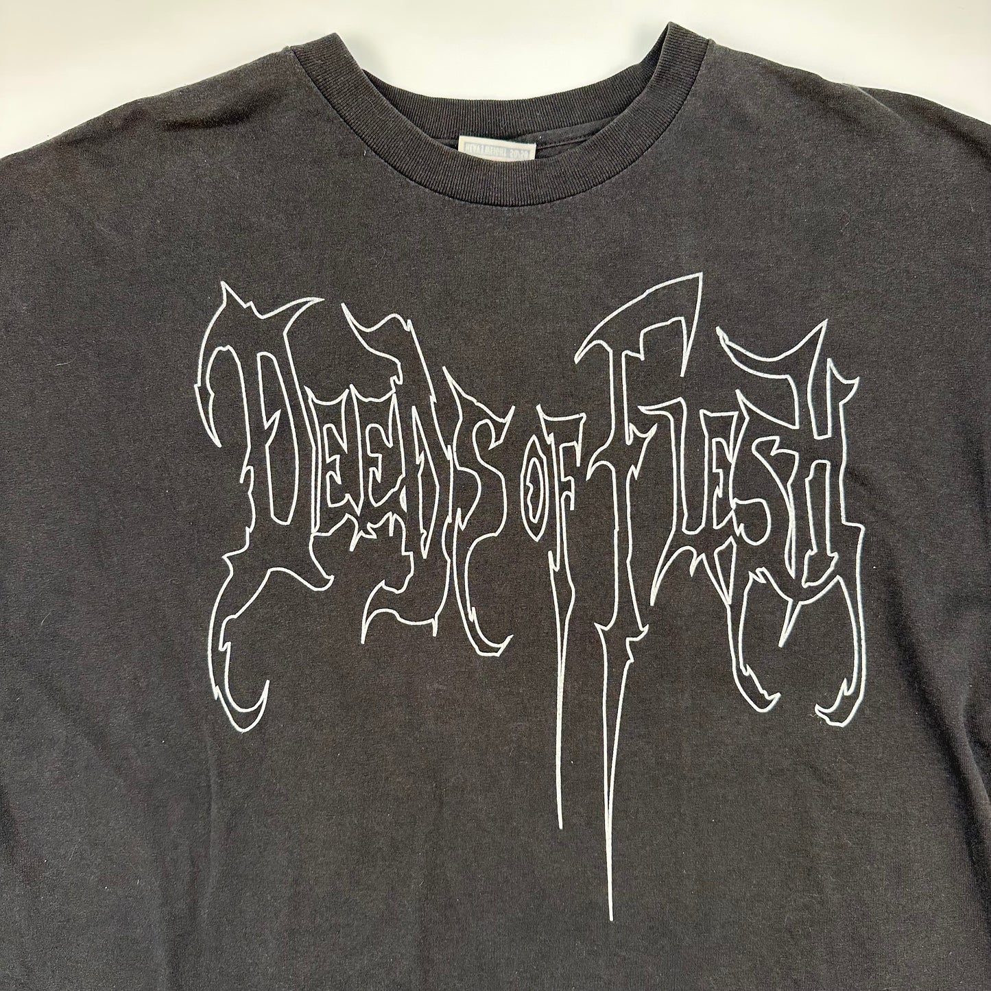 Vintage 2000s Deeds Of Flesh Shirt XL