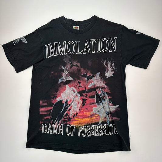 Vintage 90s Immolation Shirt Large Dawn Of Possession