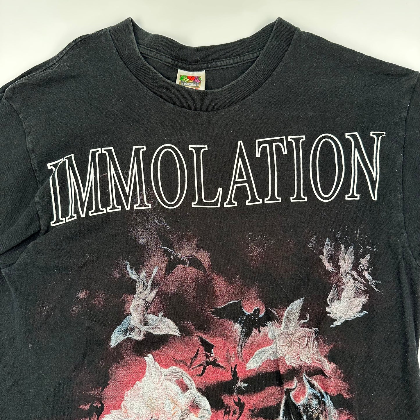 Vintage 90s Immolation Shirt Large Dawn Of Possession