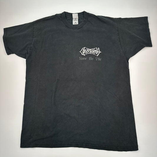 Vintage 90s Cryptopsy Shirt XL None So Vile