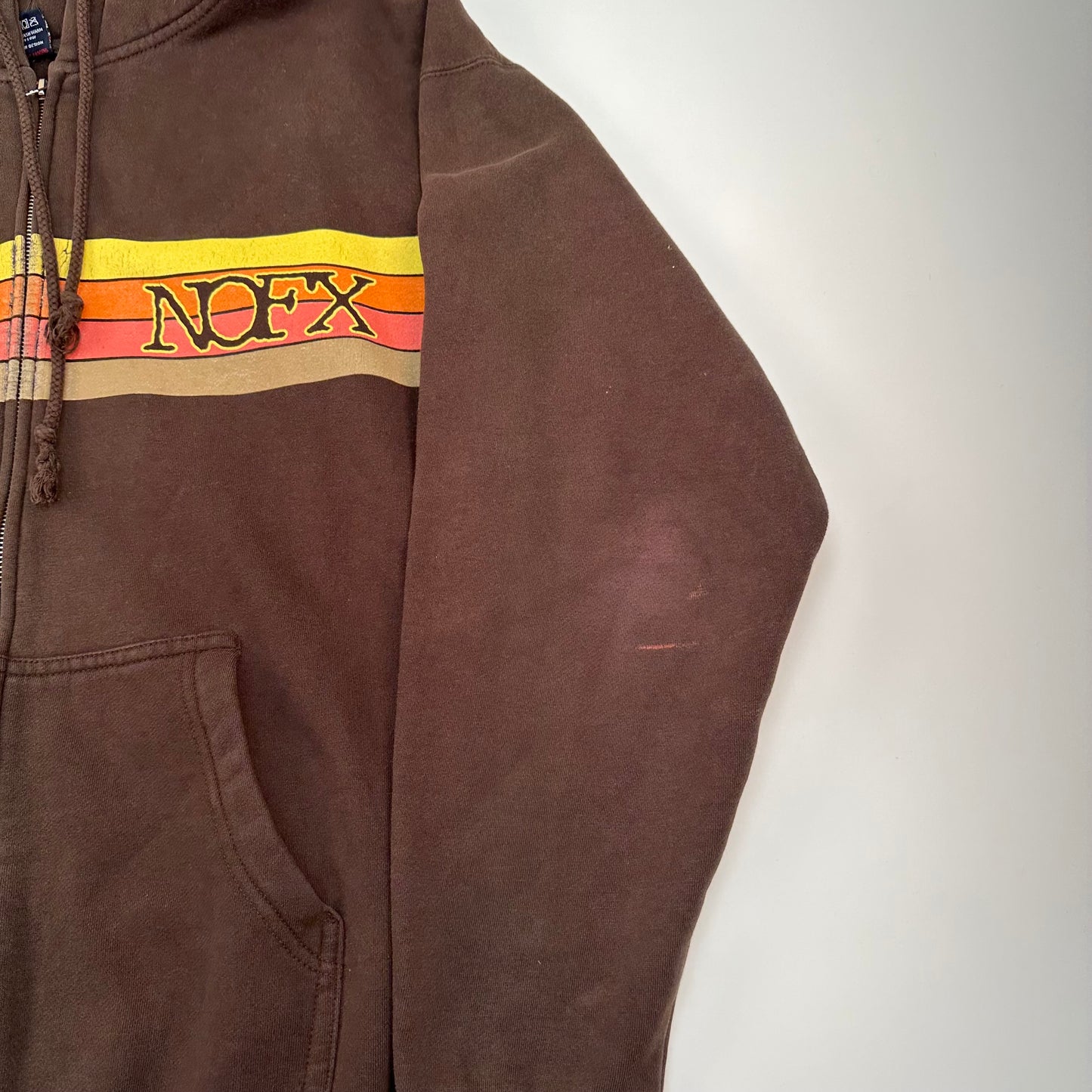 Vintage 2000s NOFX Zip Up Sweatshirt Large Coaster