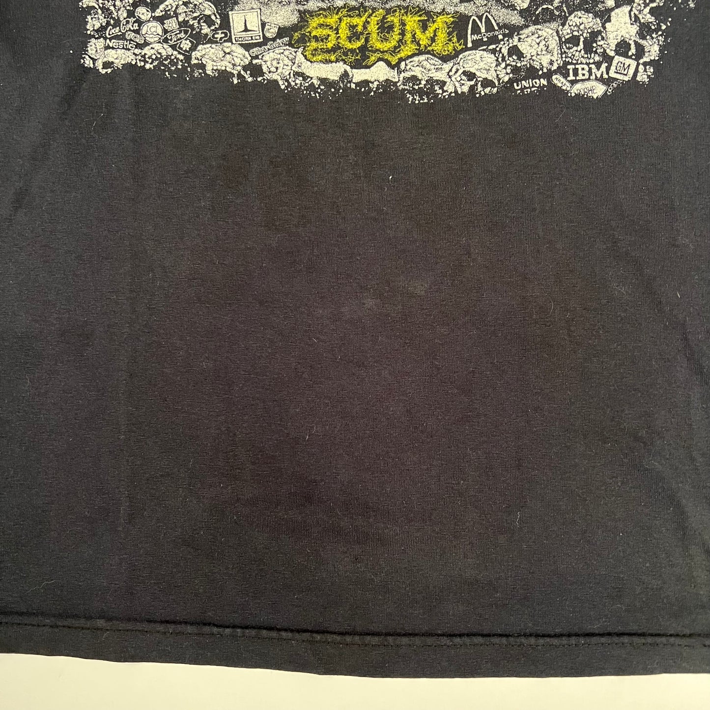 Vintage 2000s Napalm Death Shirt XL Scum