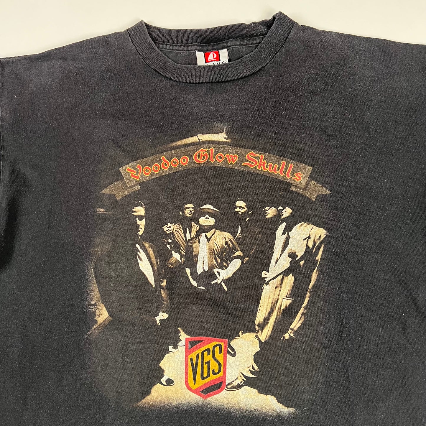 Vintage 90s Voodoo Glow Skulls Shirt XL En Espanol