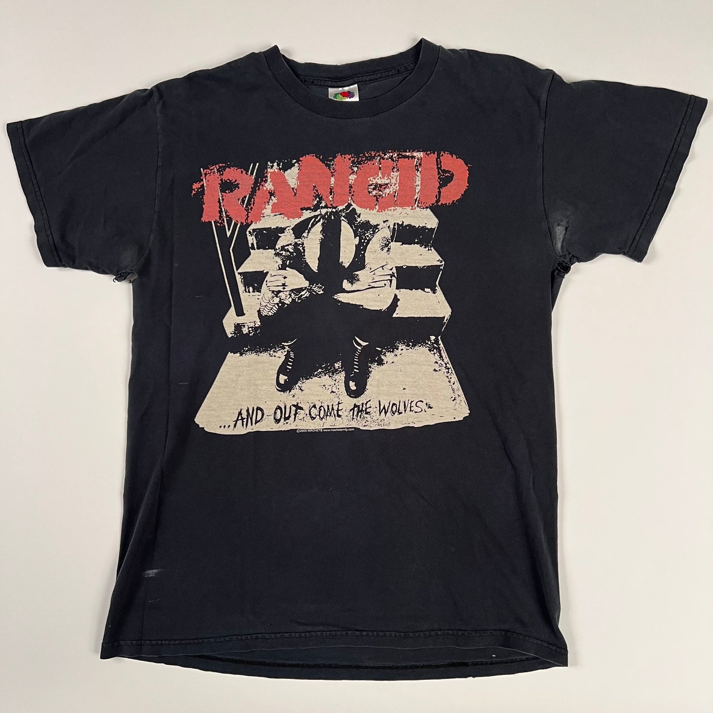 Vintage 2005 Rancid Shirt Medium ...And Out Come The Wolves