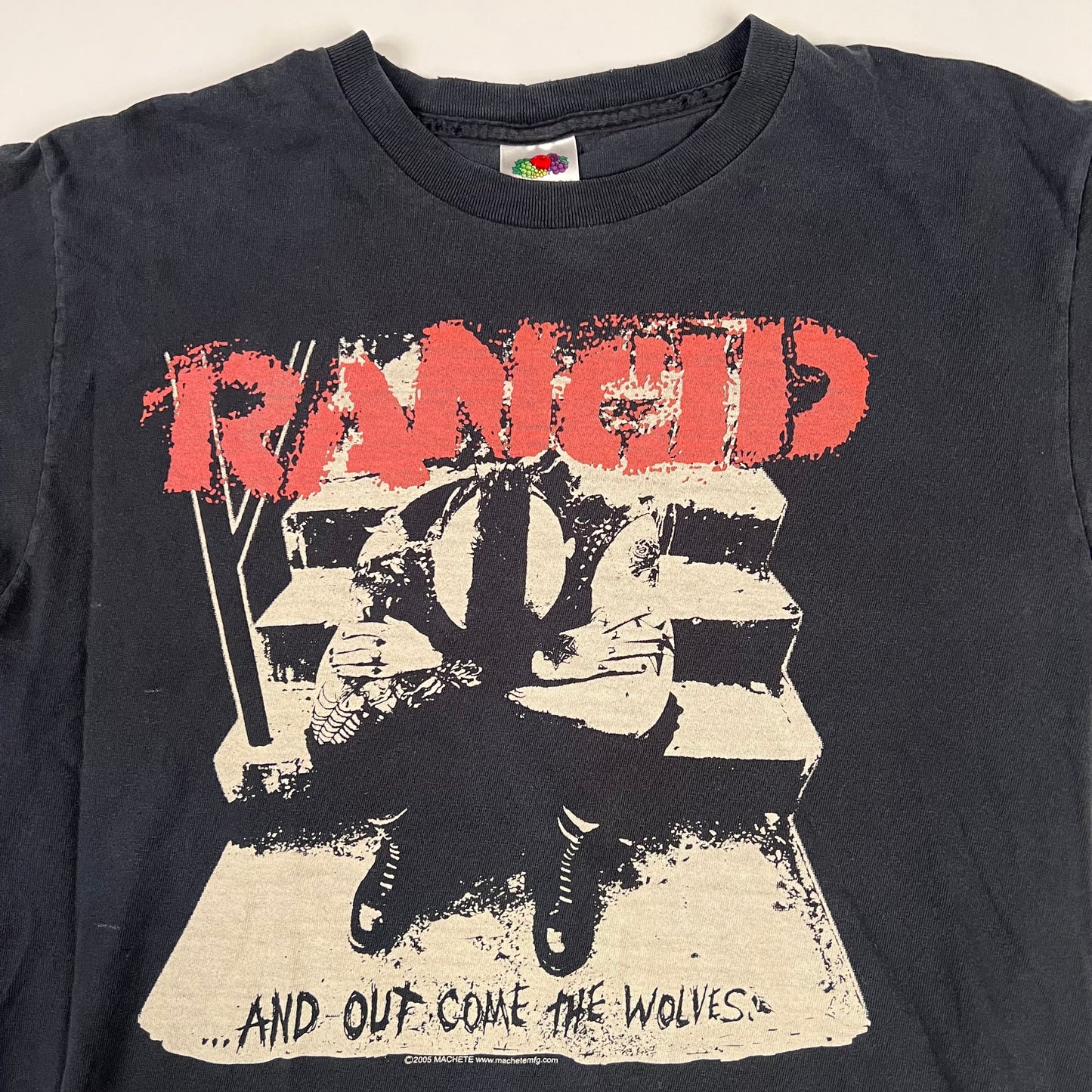 Vintage 2005 Rancid Shirt Medium ...And Out Come The Wolves