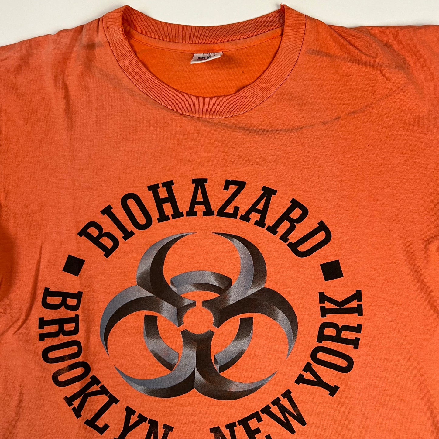 Vintage 90s Biohazard Shirt Large Brooklyn New York