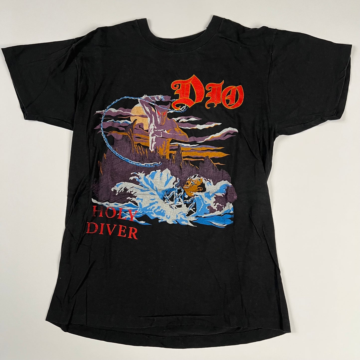 Vintage 1984 Dio Shirt Medium Holy Diver