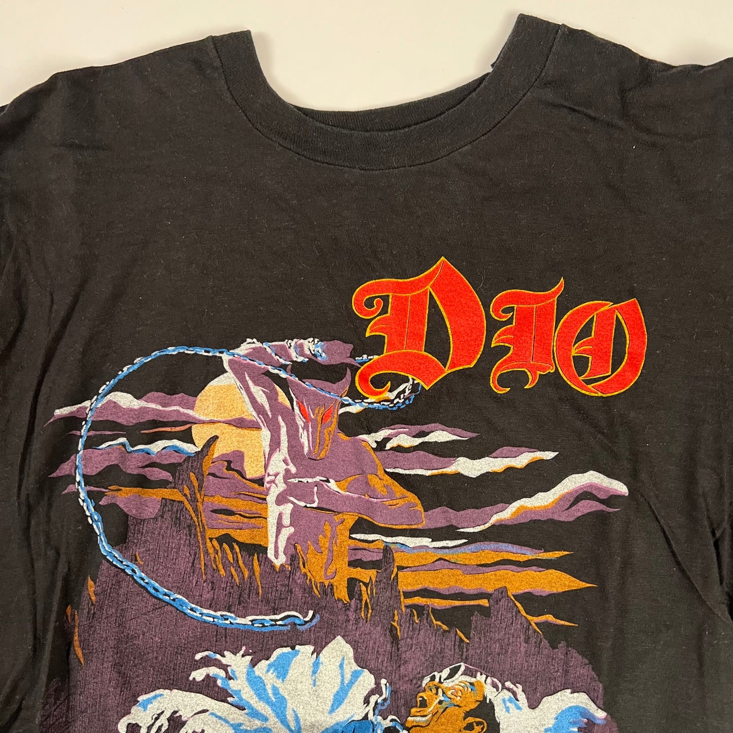 Vintage 1984 Dio Shirt Medium Holy Diver