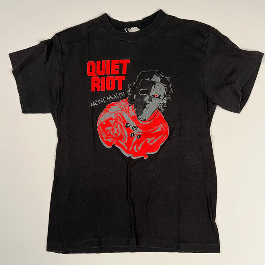 Vintage 1983 Quiet Riot Shirt Medium Metal Health