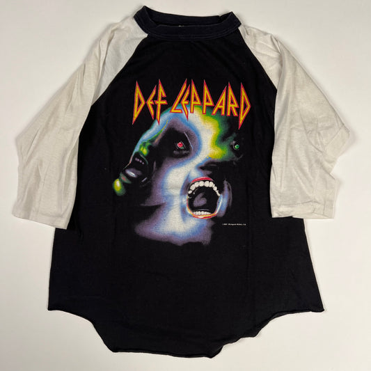 Vintage 1987 Def Leppard Shirt XL Hysteria Tour