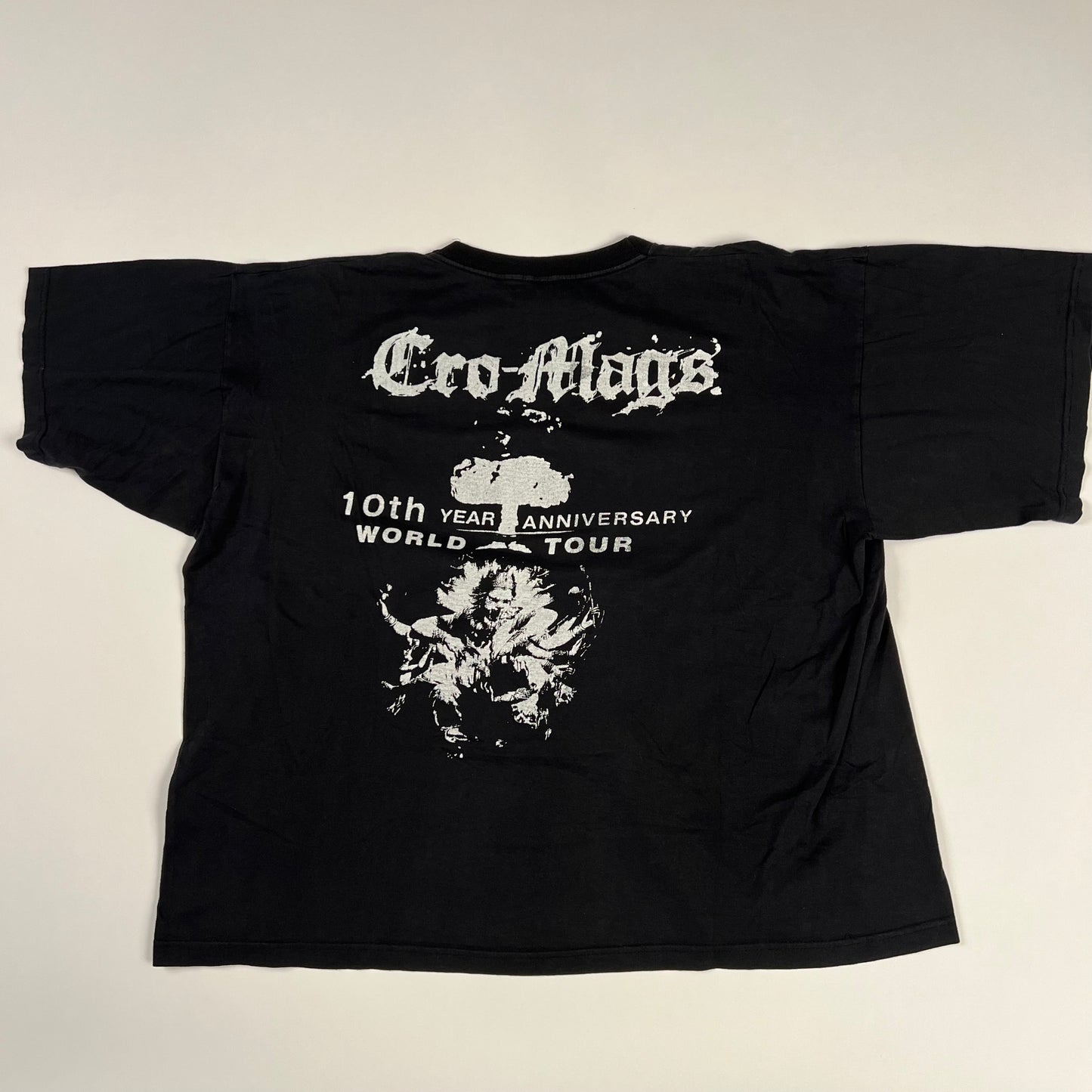 Vintage 90s Cro-Mags Shirt XL 10th Year Anniversary Tour – Madd Vintage