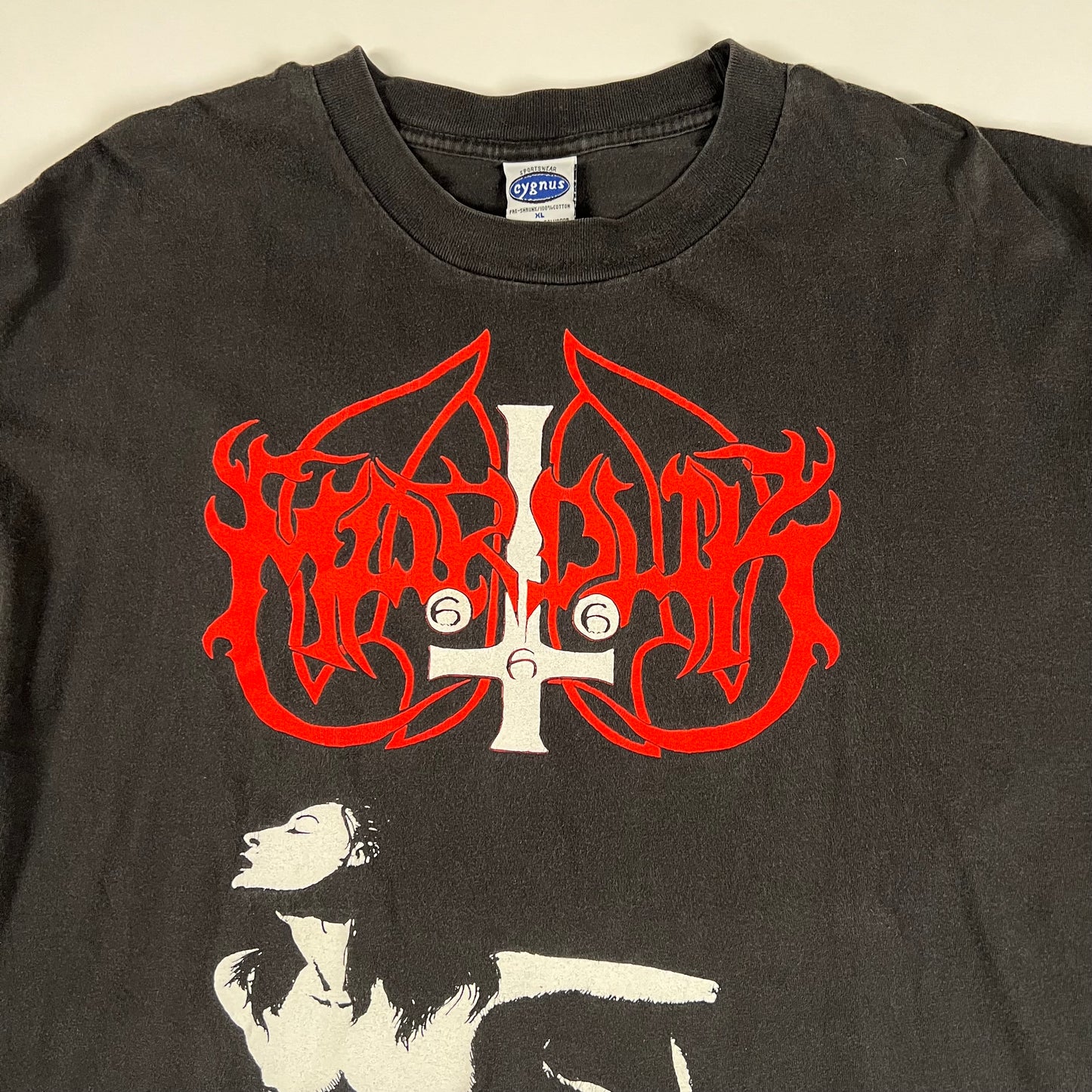 Vintage 1991 Marduk Shirt XL  F*ck Me Jesus