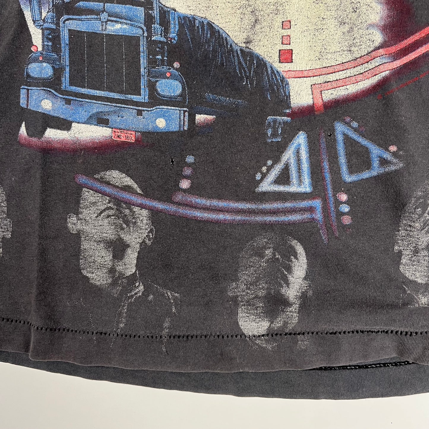 Vintage 1992 Def Leppard Shirt XL All Over Print