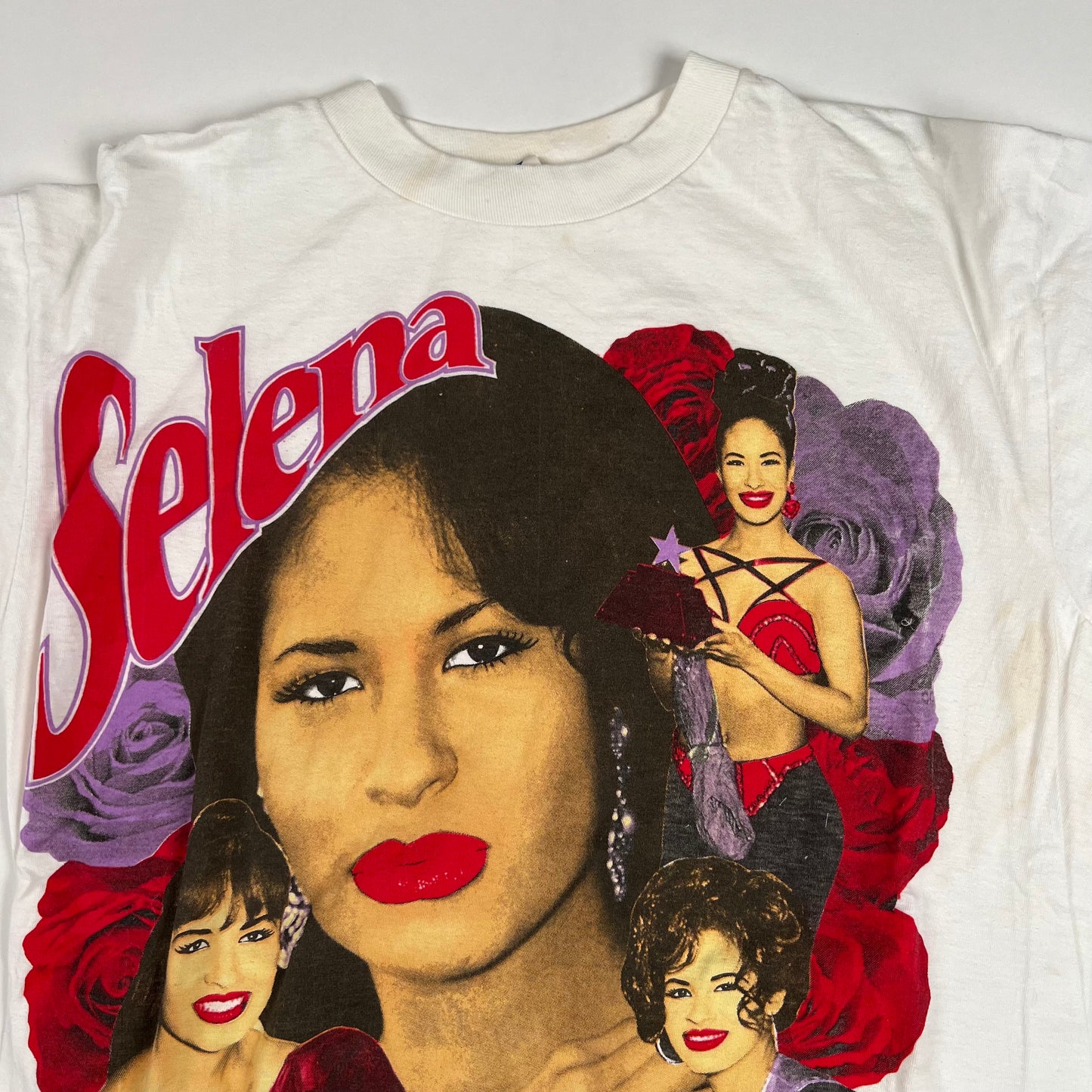 Vintage 90s Selena Shirt Large Como La Flor