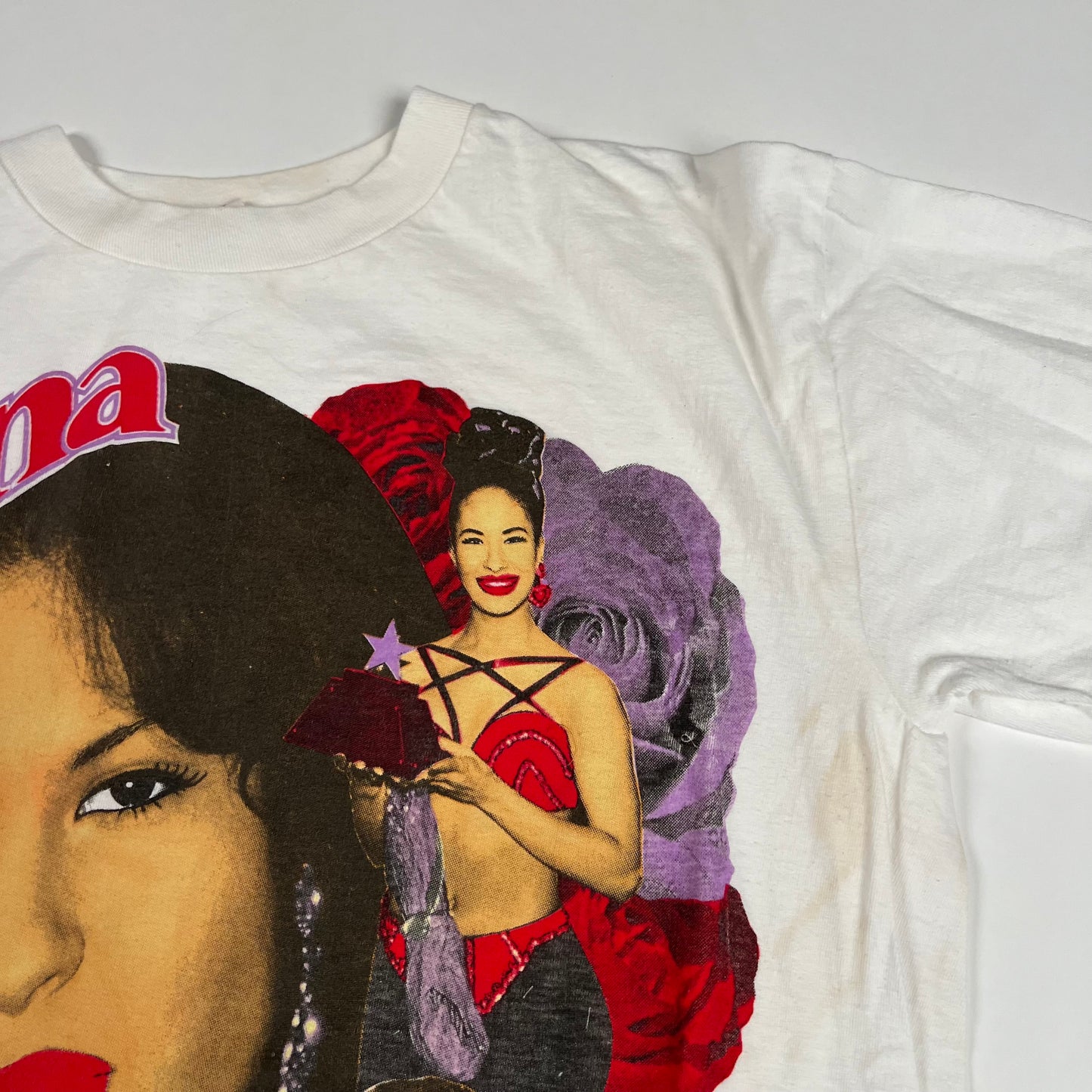 Vintage 90s Selena Shirt Large Como La Flor