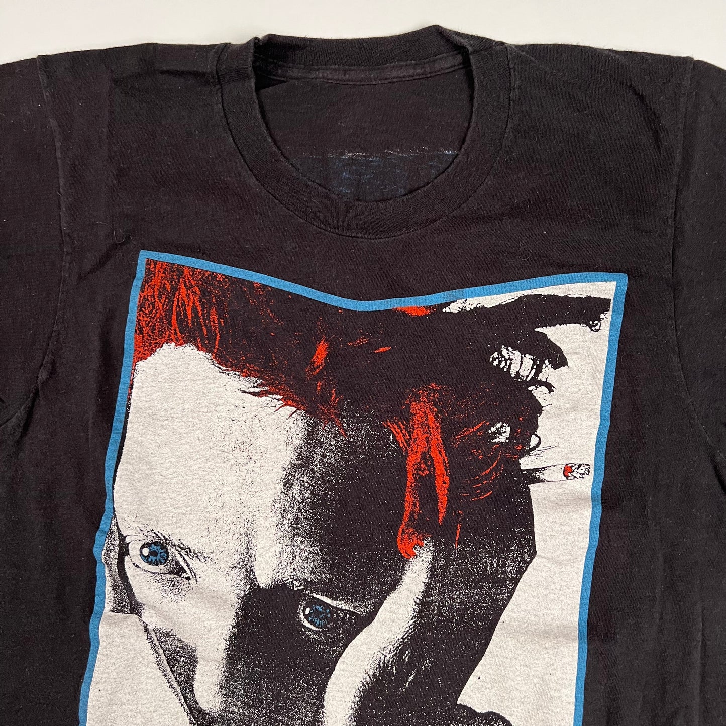 Vintage 80s Public Image Ltd Shirt Medium Black Tour Teeshirt