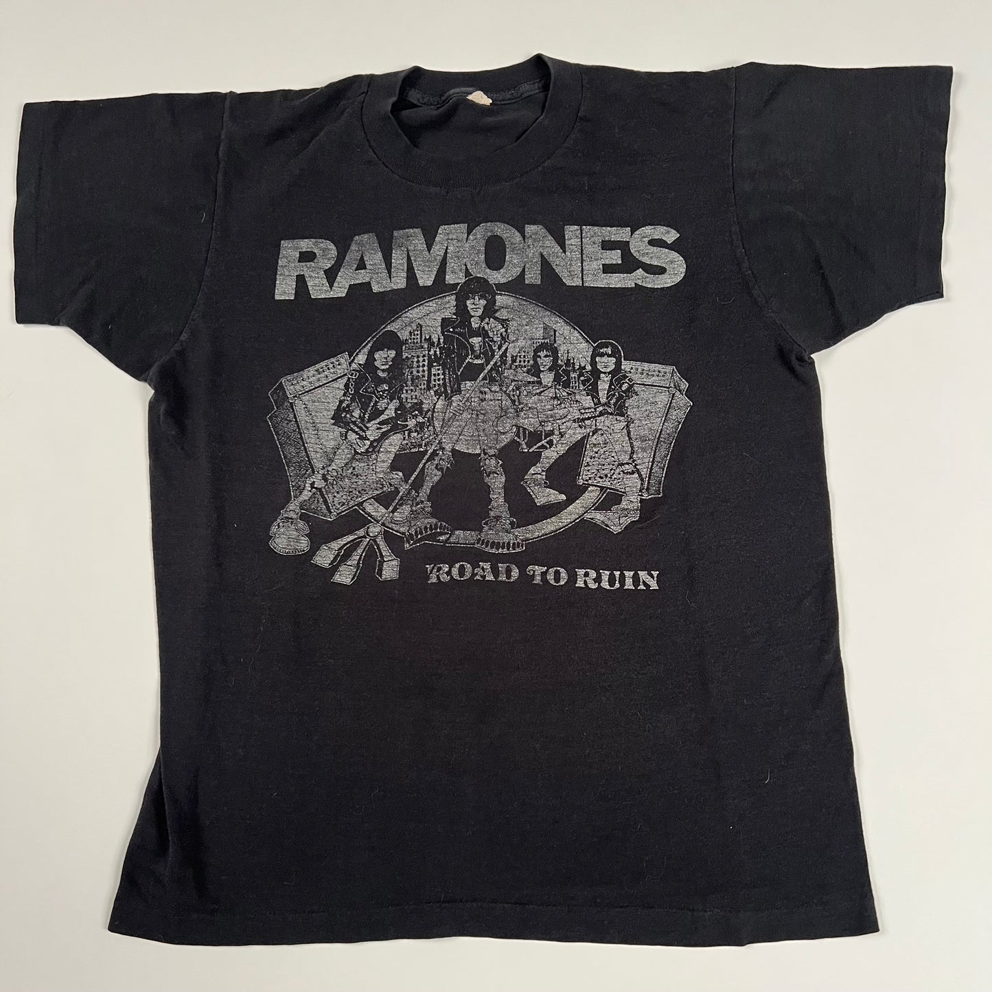 Vintage 1978 Ramones Shirt Medium Road To Ruin