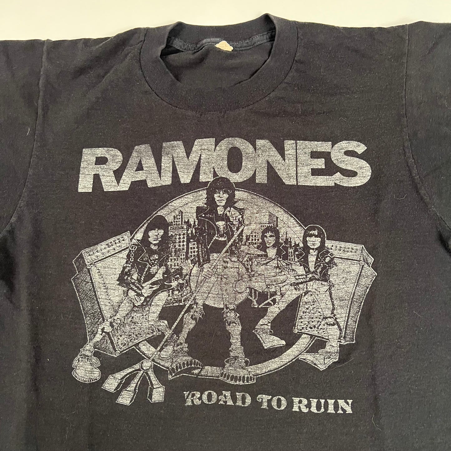 Vintage 1978 Ramones Shirt Medium Road To Ruin