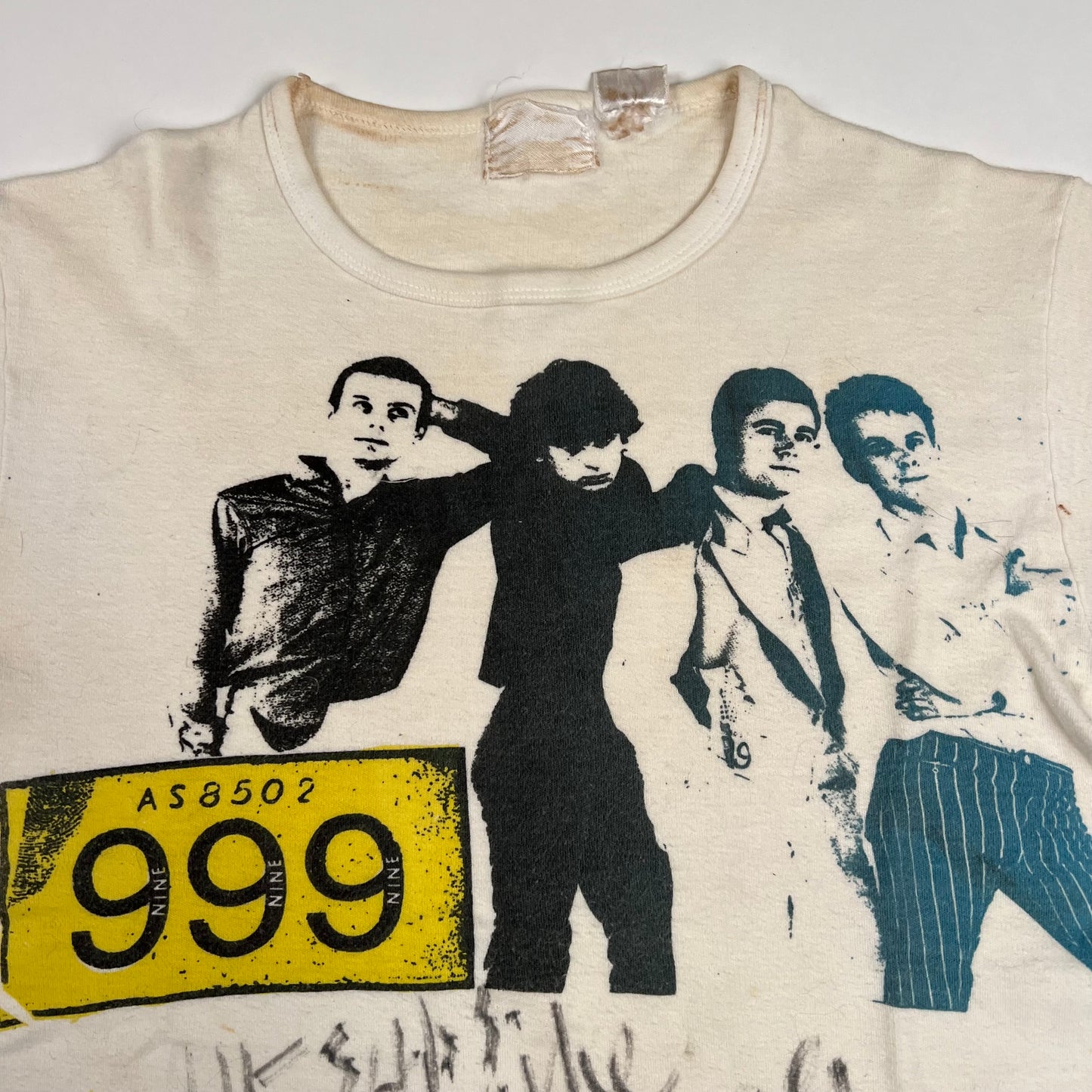 Vintage 70s 999 Shirt Medium Autographed