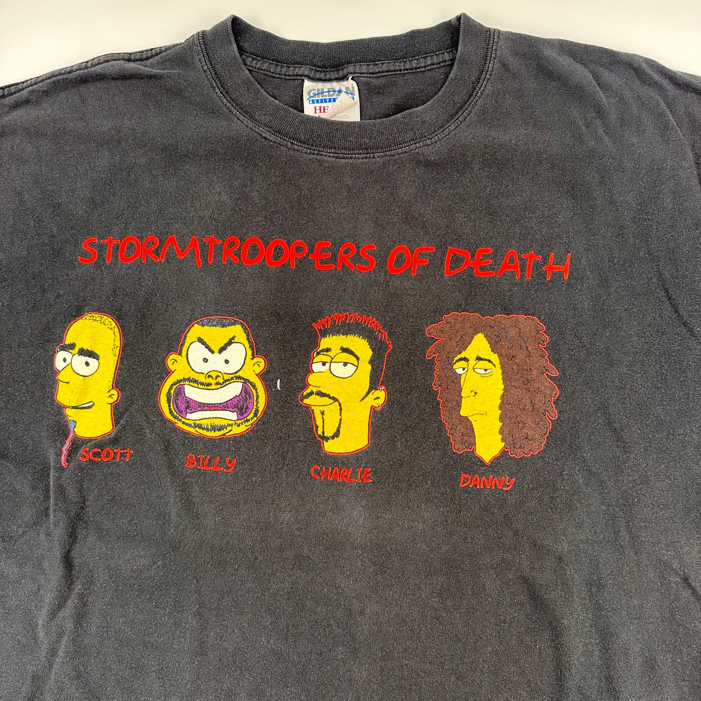 Vintage 90s Stormtroopers Of Death Shirt XL S.O.D.