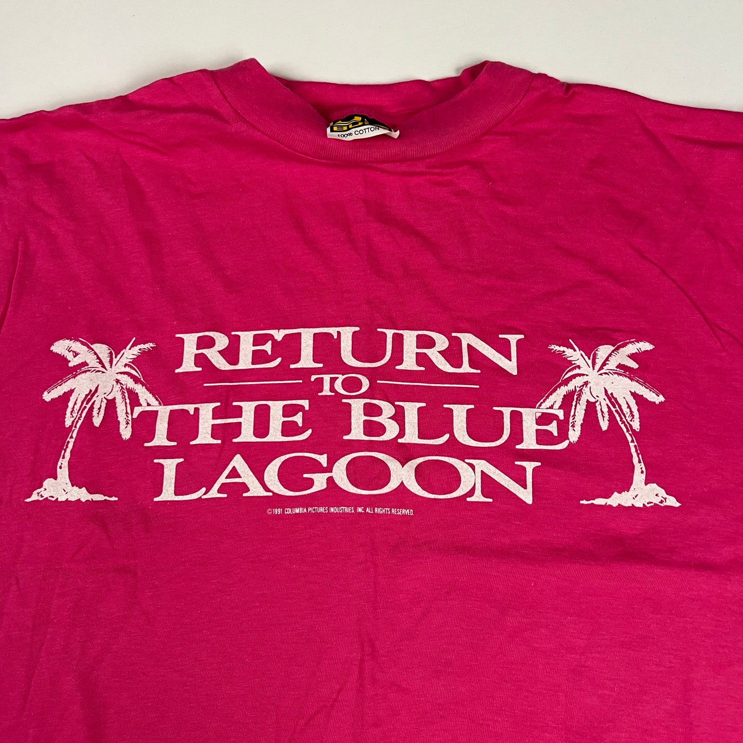 Vintage 1991 Return To The Blue Lagoon Shirt XL