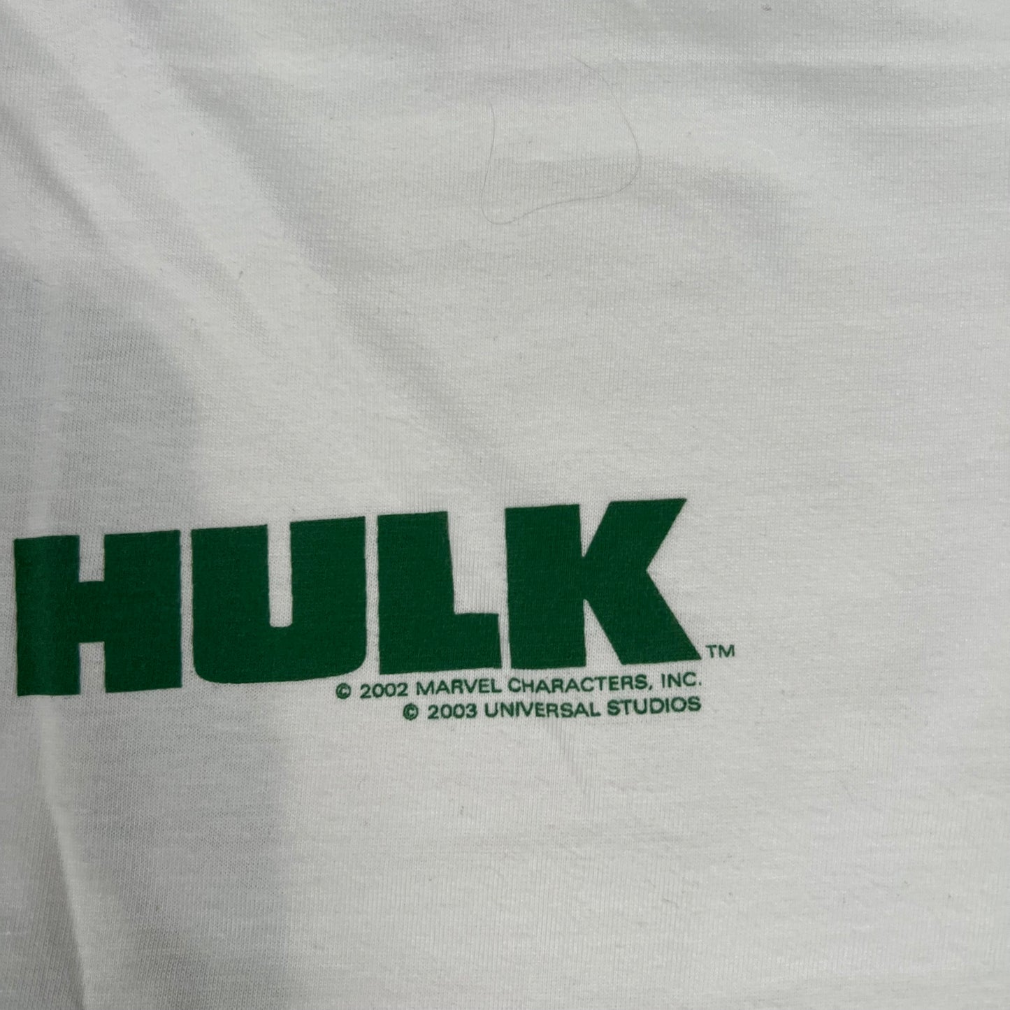 Vintage 2002 Hulk Shirt Large