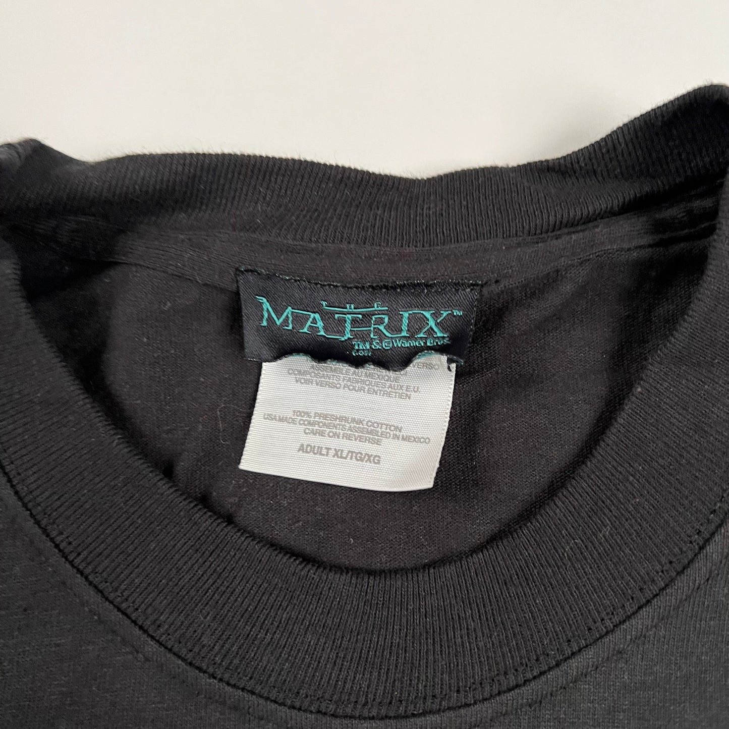 Vintage 2003 Matrix Shirt XL Revolutions