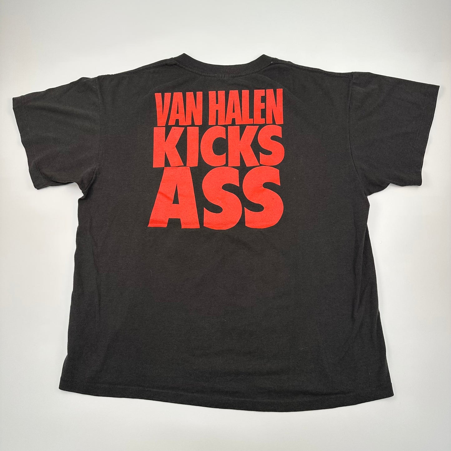 Vintage 1989 Van Halen Shirt XL Kicks Ass