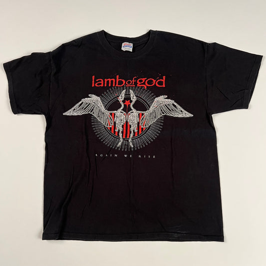 Vintage 2000s Lamb Of God Shirt Large Again We Rise