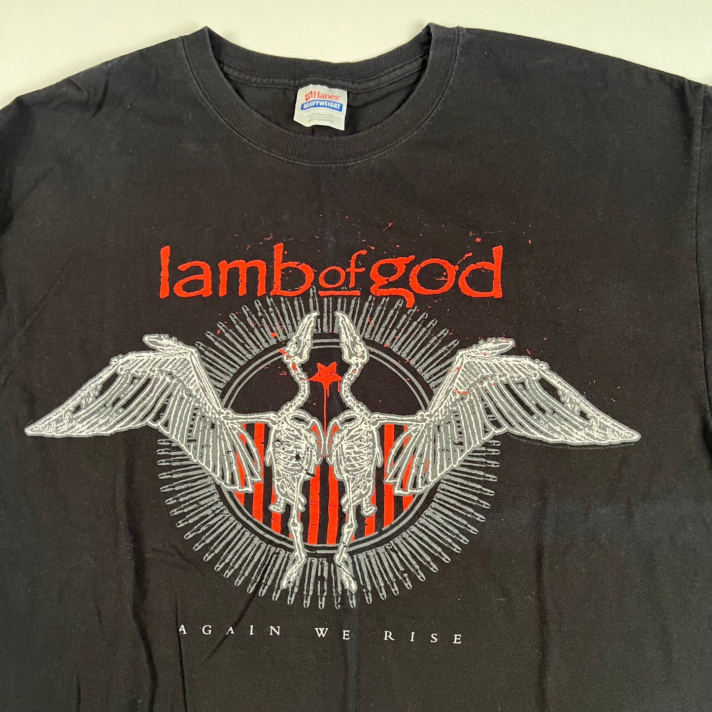 Vintage 2000s Lamb Of God Shirt Large Again We Rise