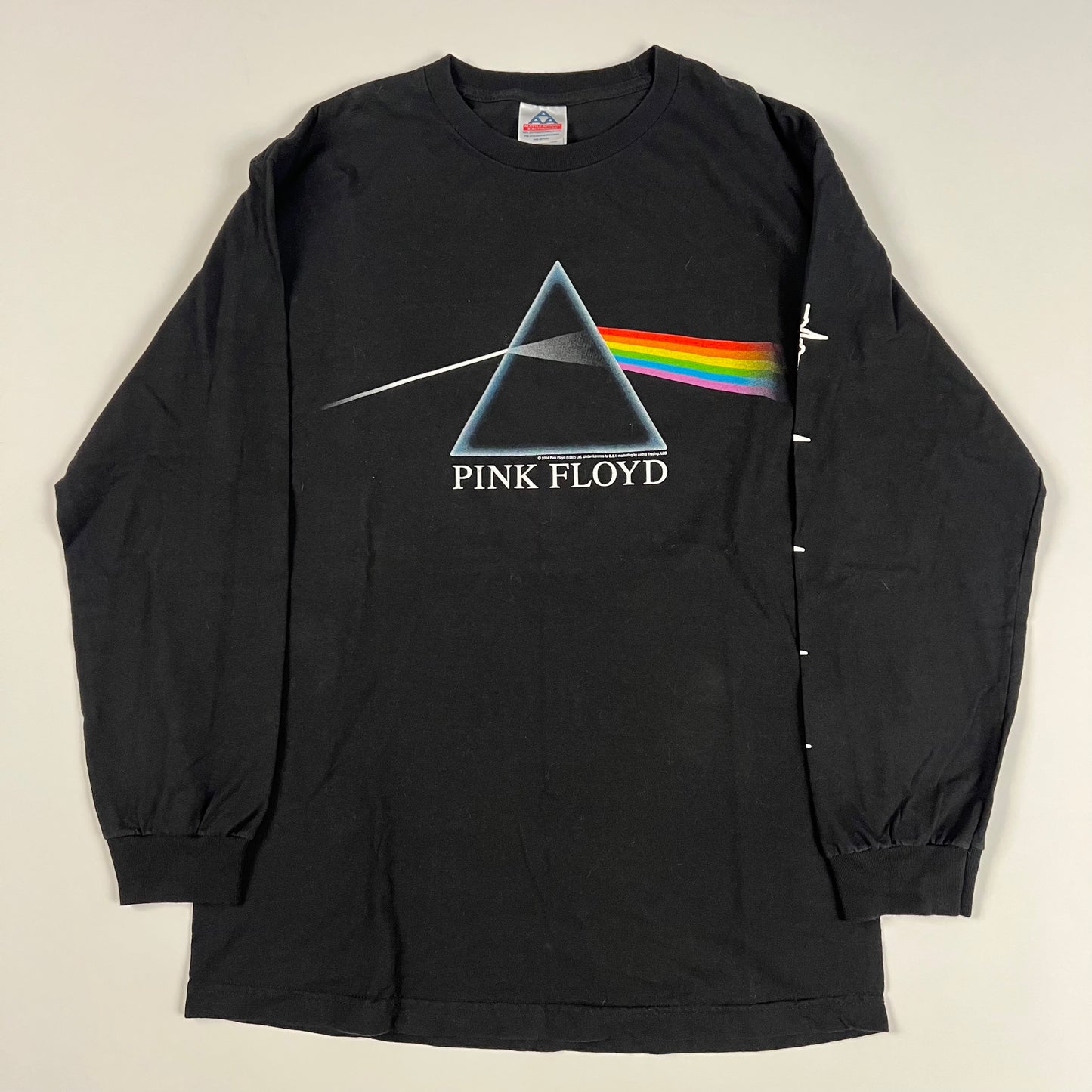 Vintage 2004 Pink Floyd Long Sleeve Shirt Large The Dark Side Of The Moon