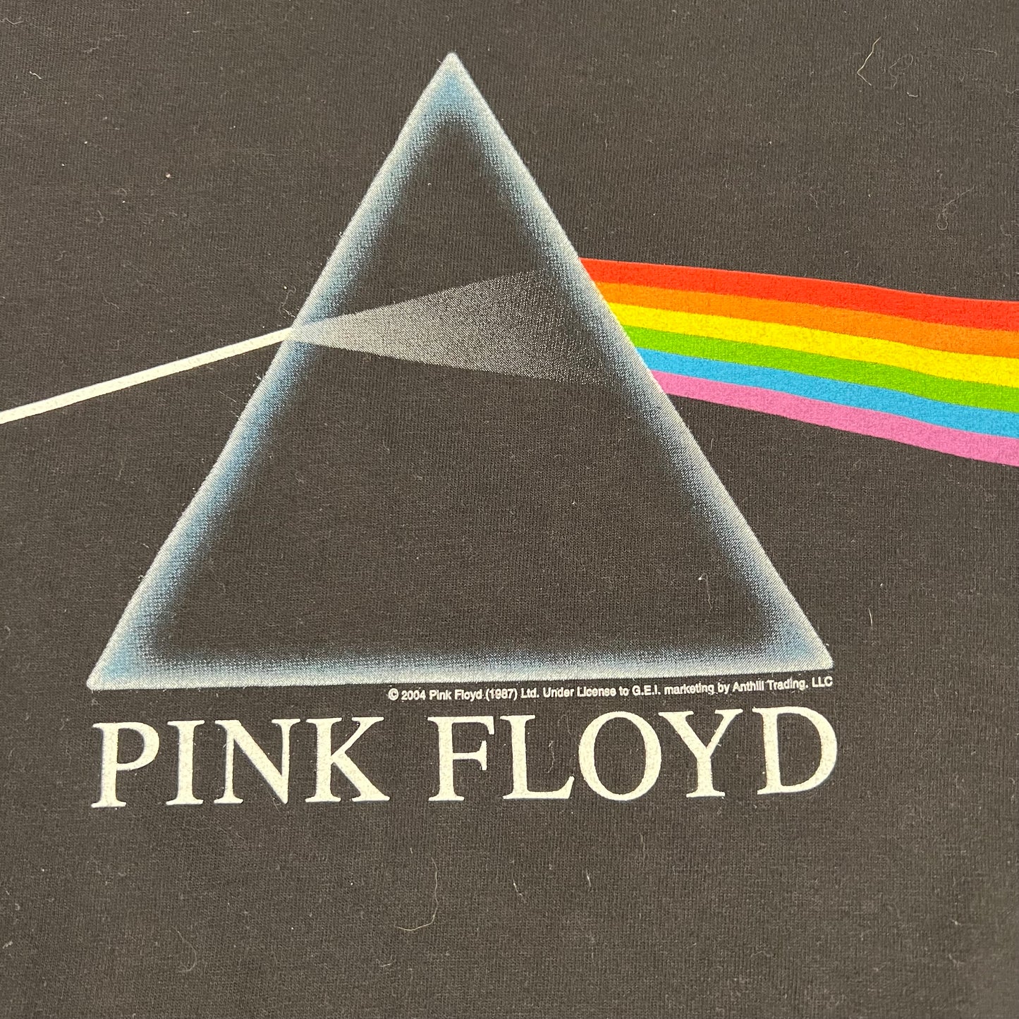 Vintage 2004 Pink Floyd Long Sleeve Shirt Large The Dark Side Of The Moon