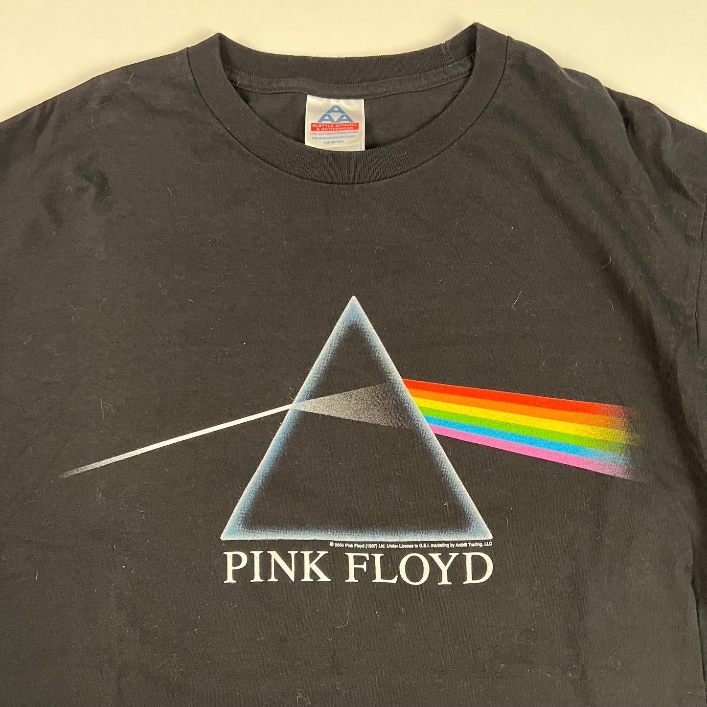 Vintage 2004 Pink Floyd Long Sleeve Shirt Large The Dark Side Of The Moon