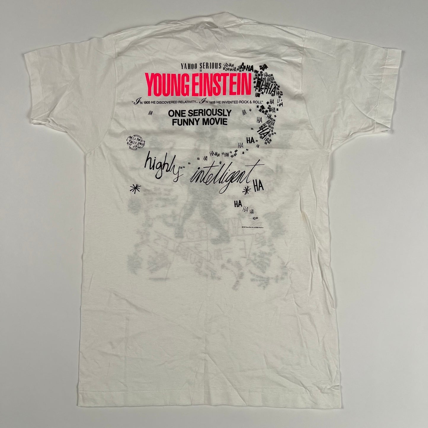 Vintage 1989 Young Einstein Shirt Large